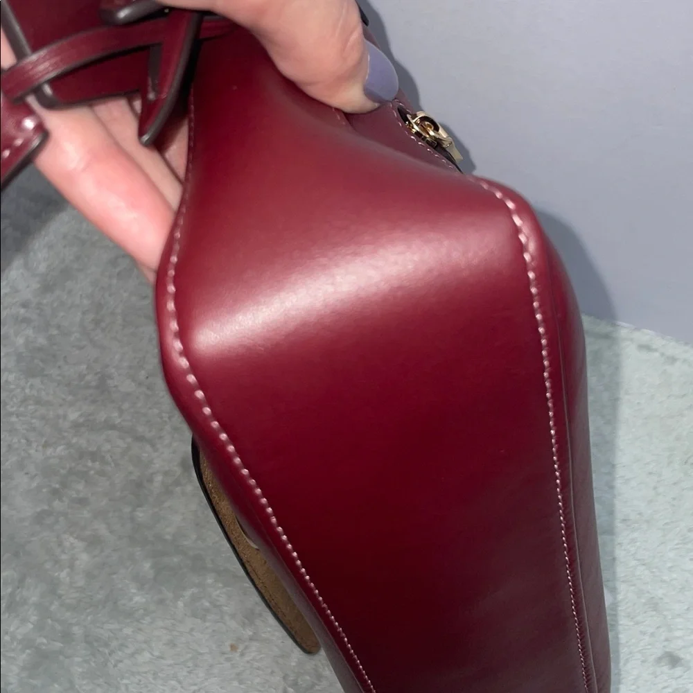 NWT Coach ‘Etta’ Small Leather Shoulder Bag - Picture 9 of 17